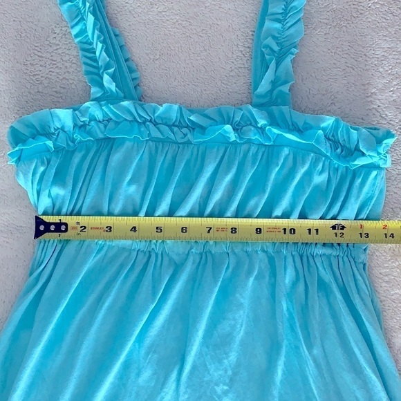 Saint Grace Womens/Juniors Tank Top Blue M - Picture 7 of 9